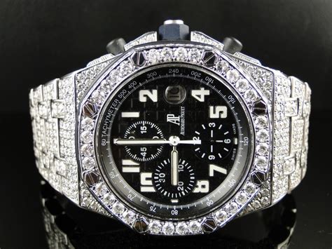 iced out audemars piguet replica|full iced out watches.